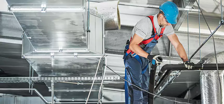 Precise Air Duct Vent Installation in Magna